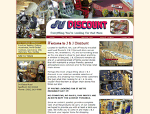 Tablet Screenshot of jjdiscountstore.com